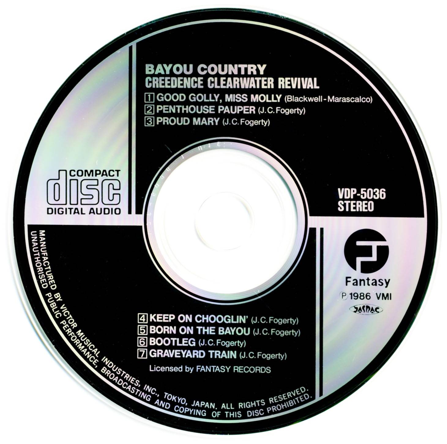 Creedence Clearwater Revival Bayou Country : CD JPN